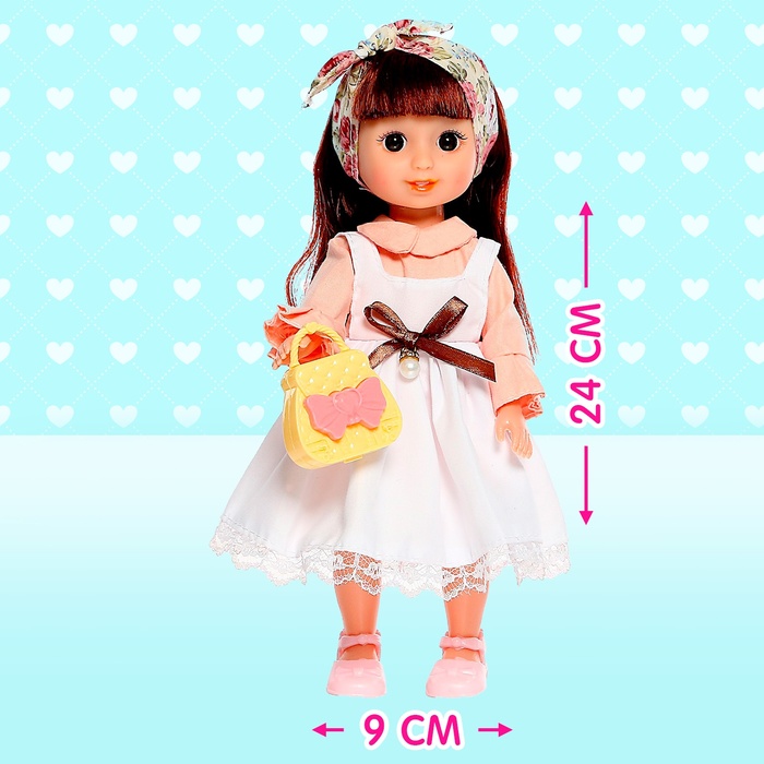 Кукла классическая «Маша» в платье, с аксессуарами 59411