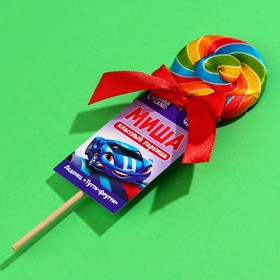 

УЦЕНКА Леденец именной «Миша», вкус: тутти-фрутти, 15 г.
