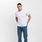 Футболка мужская MINAKU REGULAR FIT: цвет белый, р-р 42 - фото 21960401