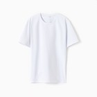 Футболка мужская MINAKU REGULAR FIT: цвет белый, р-р 44 - фото 21960411