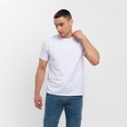 Футболка мужская MINAKU REGULAR FIT: цвет белый, р-р 50 9336707