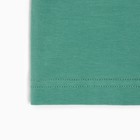 Футболка женская с вырезом лодочка MINAKU SLIM FIT: цвет оливковый, р-р 44 - Фото 10