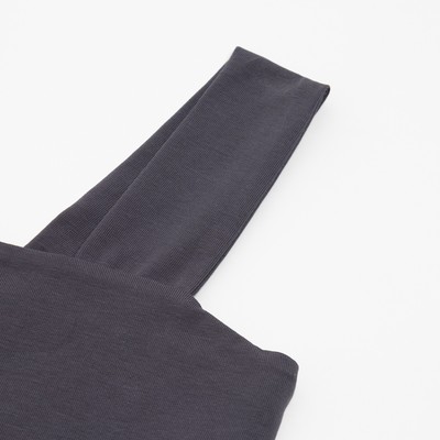 Топ женский MINAKU: Basic line, цвет графитовый, размер 46