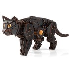 Механическая сборная модель, деревянный конструктор «Черный Кот (Кошка)» - фото 301298752