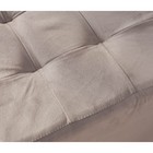 Пуф «Сидней лайт», 400 × 400 × 400 мм, велюр, цвет серый - Фото 3
