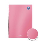 Тетрадь А4, 80 листов в клетку на спирали ErichKrause Bubble Gum, с пластиковой ароматизированной обложкой, блок офсет, белизна 100%, розовая 9444852 - фото 16746804