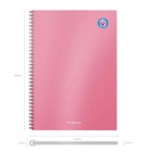 Тетрадь А4, 80 листов в клетку на спирали ErichKrause Bubble Gum, с пластиковой ароматизированной обложкой, блок офсет, белизна 100%, розовая 9444852 - фото 16746806