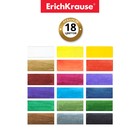 Краски акварельные 18 цветов ErichKrause Basic, эконом упаковка, без кисти, картон с европодвесом - Фото 6