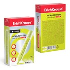 Маркер текстовыделитель ErichKrause Liquid Visioline V-14 Neon, 0.6-4.0 мм, жидкие чернила на водной основе, жёлтый - Фото 3