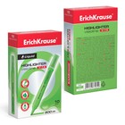 Маркер текстовыделитель ErichKrause Liquid Visioline V-14 Neon, 0.6-4.0 мм, жидкие чернила на водной основе, зелёный - Фото 3