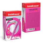 Маркер текстовыделитель ErichKrause Liquid Visioline V-14 Neon, 0.6-4.0 мм, жидкие чернила на водной основе, розовый - Фото 3