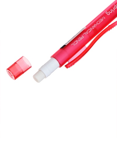 Карандаш механический ErichKrause. Spring, толщина грифеля 0.7 мм, НВ, с ластиком, МИКС