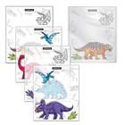 Набор обложек ПП 12 шт., 212×347 мм, 80 мкм, ErichKrause Cute Animals, для тетрадей и дневников, МИКС - Фото 2