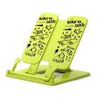 Подставка для книг ErichKrause Scooter Master, пластиковая, жёлтая с рисунком - Фото 7