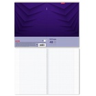 Тетрадь А4, 48 листов в клетку на скобе ErichKrause Duotone Next, обложка мелованный картон, блок офсет, белизна 100%, МИКС (комплект 6 шт) - фото 28099248