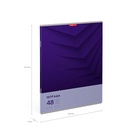 Тетрадь А4, 48 листов в клетку на скобе ErichKrause Duotone Next, обложка мелованный картон, блок офсет, белизна 100%, МИКС (комплект 6 шт) - фото 28099249