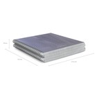 Тетрадь на спирали, 80 листов в клетку, ErichKrause Total Blue, пластиковая обложка, блок офсет 100% белизна, синяя - фото 25394618