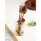 Подставка для кухонных принадлежностей Majestic, 7,7×7,7×10 см, круглая - фото 21961139