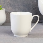 Кружка керамическая «Кофе», 260 мл, цвет белый - Фото 3
