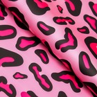 Пленка матовая, двусторонняя, "Леопард", фуксия, 0,57 х 0,57 м (комплект 20 шт) - фото 22961644