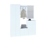 Шкаф для одежды «ШО-4», 600 × 360 × 2172 мм, цвет белый - Фото 4