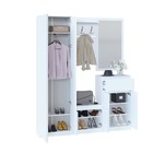 Шкаф для одежды «ШО-4», 600 × 360 × 2172 мм, цвет белый - Фото 5