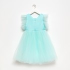 Платье для девочки с крылышками KAFTAN, размер 32 (110-116 см), цвет бирюзово-голубой - Фото 12