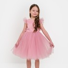 Платье детское с крылышками KAFTAN р. 30 (98-104 см), розовый - фото 319212214