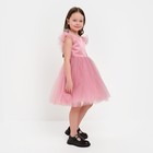 Платье детское с крылышками KAFTAN р. 30 (98-104 см), розовый - Фото 2