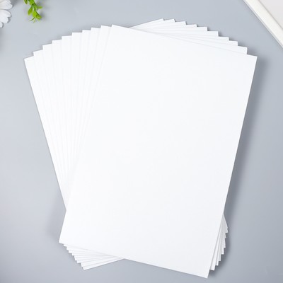 Фоамиран глиттерный Magic 4 Hobby 2 мм, белый, 20×30 см