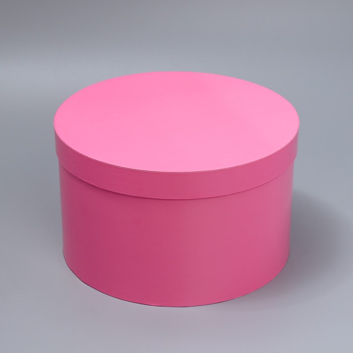 Набор шляпных коробок 3 в 1, упаковка подарочная, «Розовый», 18 х 18 х 13‒25 х 25 х 15 см - фото 1909066741