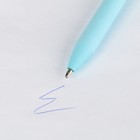 Ручка шариковая эко синяя паста 1.0 мм  «Расцветай» МИКС цена за 1 шт - Фото 7