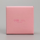 Коробка подарочная под бижутерию двухсторонняя, упаковка, «Розовая», 7.5 х 7.5 х 3 см - Фото 6