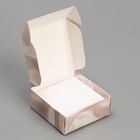 Коробка под бижутерию, упаковка, «Шелк», 7.5 х 7.5 х 3 см - Фото 3