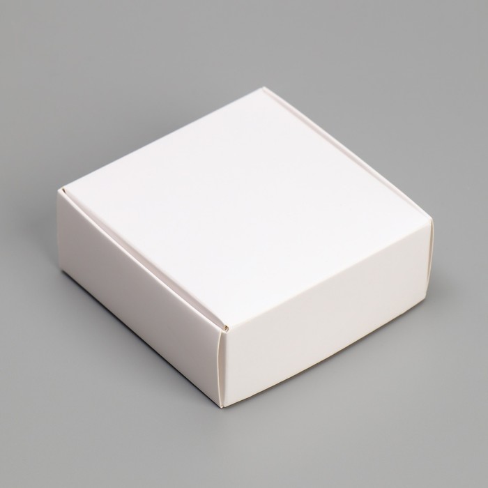 Коробка под бижутерию, упаковка, «Белая», 7.5 х 7.5 х 3 см