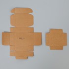 Коробка под бижутерию, упаковка, «Крафт», 7.5 х 7.5 х 3 см - Фото 5