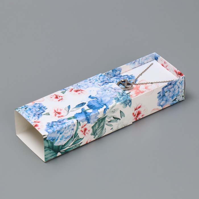 Коробка под бижутерию, упаковка, «Цветы», 10 х 5 х 3 см - фото 1894395861