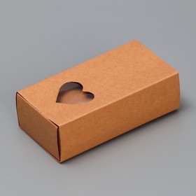 Коробка под бижутерию, упаковка, «Крафт», 10 х 5 х 3 см