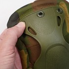 Набор наколенники 17×20 см и налокотники 14×17.5 см, хаки - Фото 6