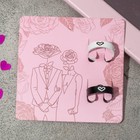 Кольца парные «Сердца инь-ян», 2 шт., размер микс, чёрно-белое - Фото 3