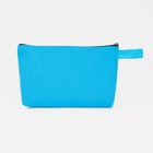 Косметичка на молнии, цвет голубой - фото 24316490