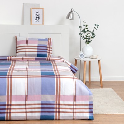 Постельное бельё 2 сп Экономь и Я "Лабиринт" 173х215см, 175х214см, 50х70см-2шт, 60 г/м2, микрофибра