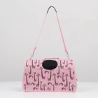 Сумка - переноска «Жирафы», размер M, 40×21×27 см, каркасная - Фото 5