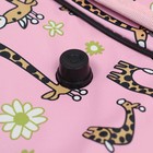 Сумка - переноска для животных "Жирафы", розовая, размер M, 40 х 21 х 27 см - Фото 10