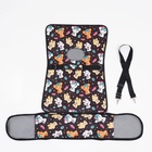 Сумка-переноска каркасная «Медведи на черном фоне», размер M, 40×21×27 см - Фото 8