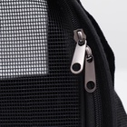 Сумка-переноска каркасная «Медведи на черном фоне», размер L, 52×28×28 см - Фото 12