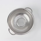 Дуршлаг с ручками «Марко», d=19 см, 23×19,5×6,8 см, нержавеющая сталь - фото 25350969