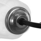 Люстра "Лилия" (цветок) 2х15Вт Е27 МОДЕЛЬ: BR 00253 черный/прозрачный 9095916