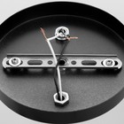 Люстра "Лилия" (цветок) 2х15Вт Е27 МОДЕЛЬ: BR 00253 черный/прозрачный 9095916