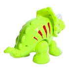 Музыкальная игрушка «Весёлый динозавр», свет, звук, цвета МИКС - фото 6780565